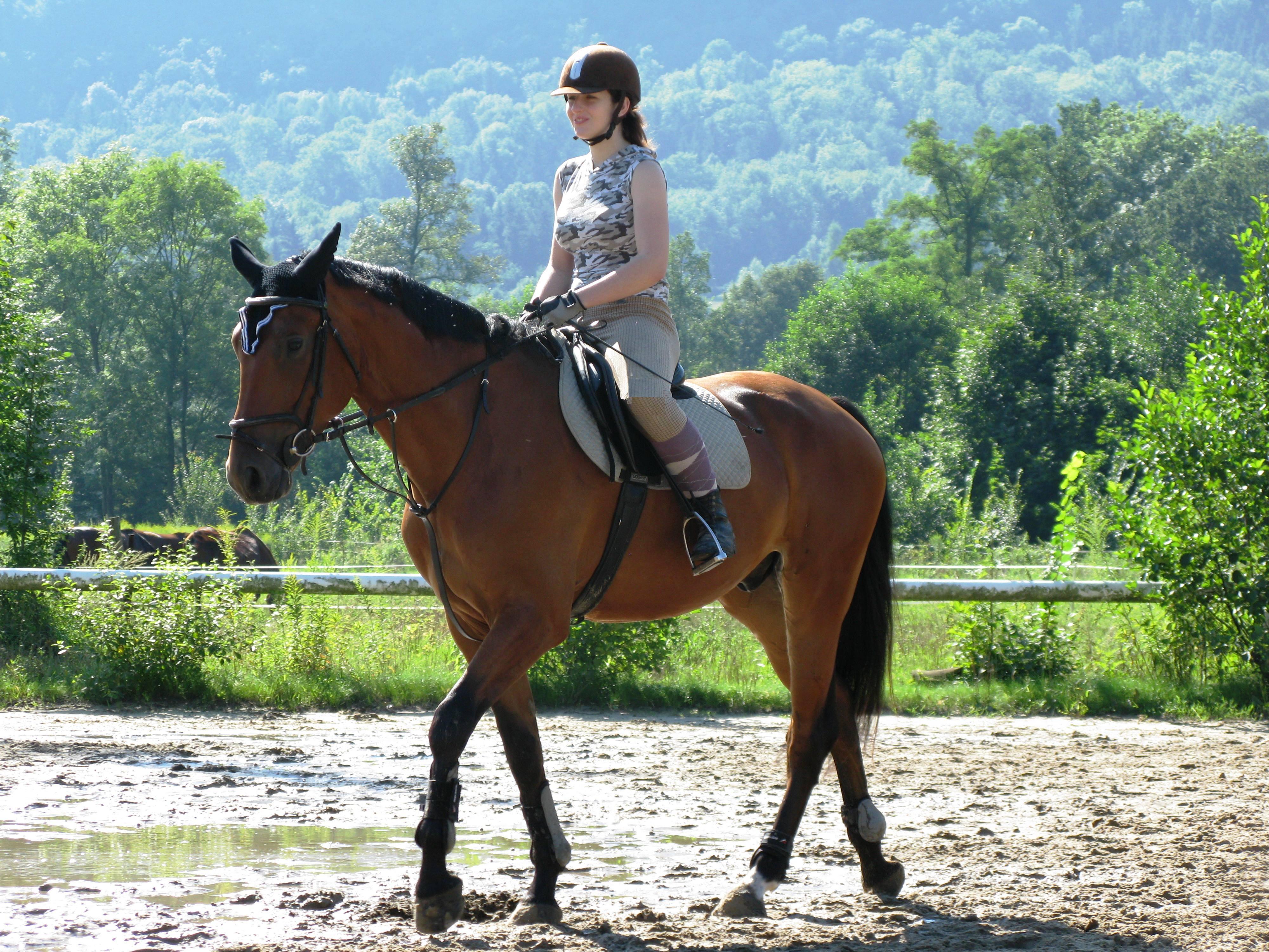 Irča s Dragym (trénink 20.8.2010)